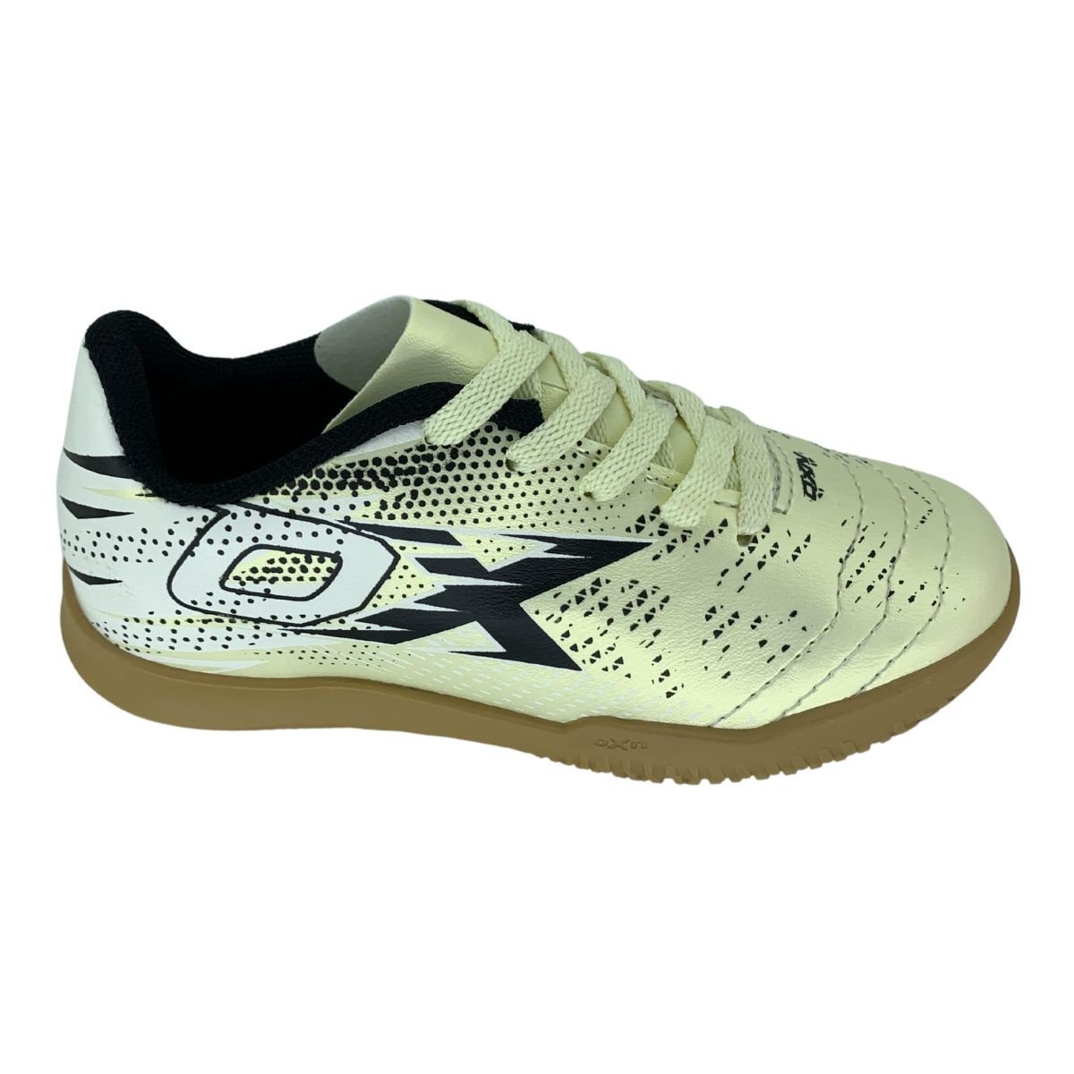 Chuteira Futsal OXN Dynamic 4 - Juvenil Bege 2