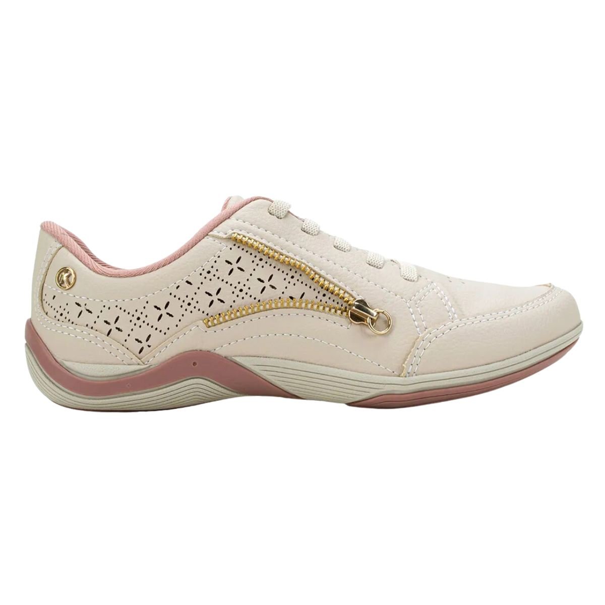 Tênis Casual Kolosh C3667 - Feminino Bege 1