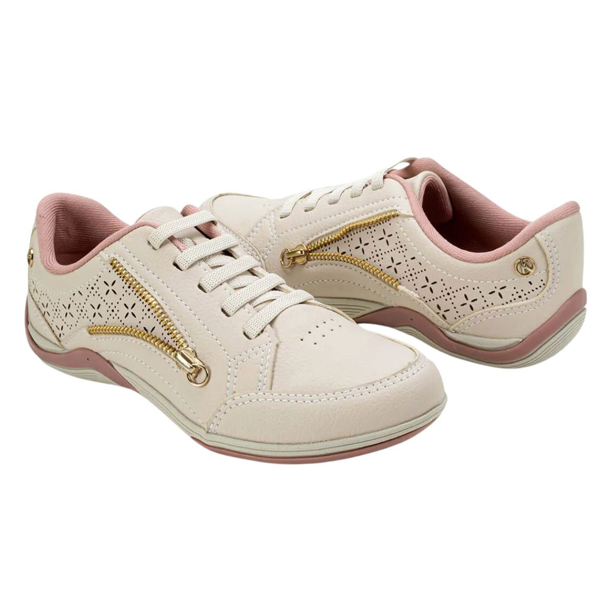 Tênis Casual Kolosh C3667 - Feminino Bege 3