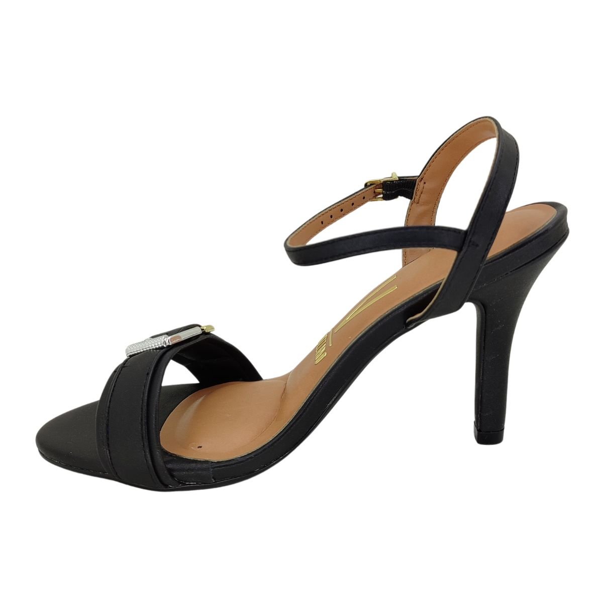 Sandália Vizzano Salto Médio 62491008 - Feminino Preto 3