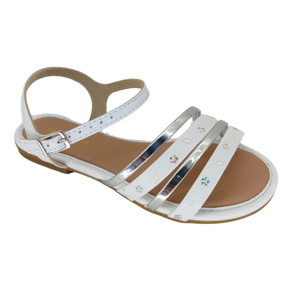 Sandália Molekinha Napa 21571095 - Infantil Branco 1