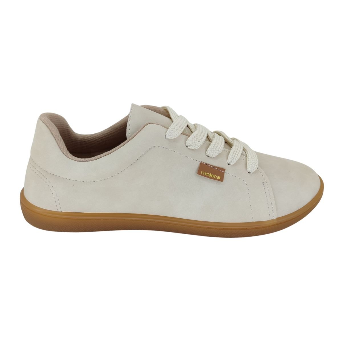 Tênis Moleca Nobuck Tunisia 5605463 - Feminino Branco 2