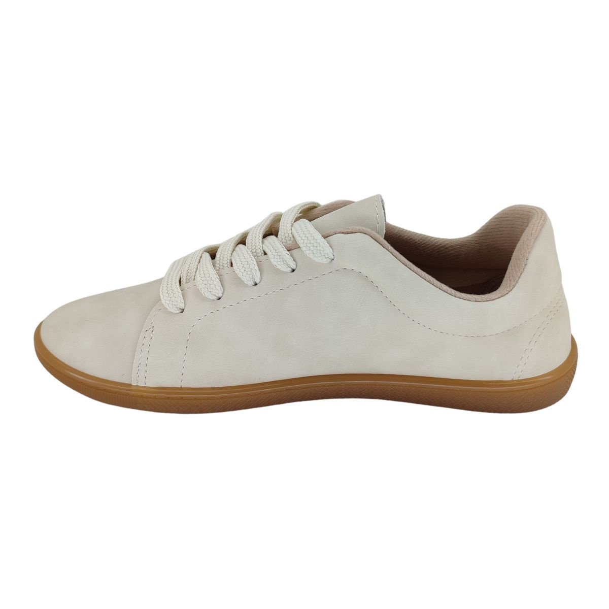 Tênis Moleca Nobuck Tunisia 5605463 - Feminino Branco 3