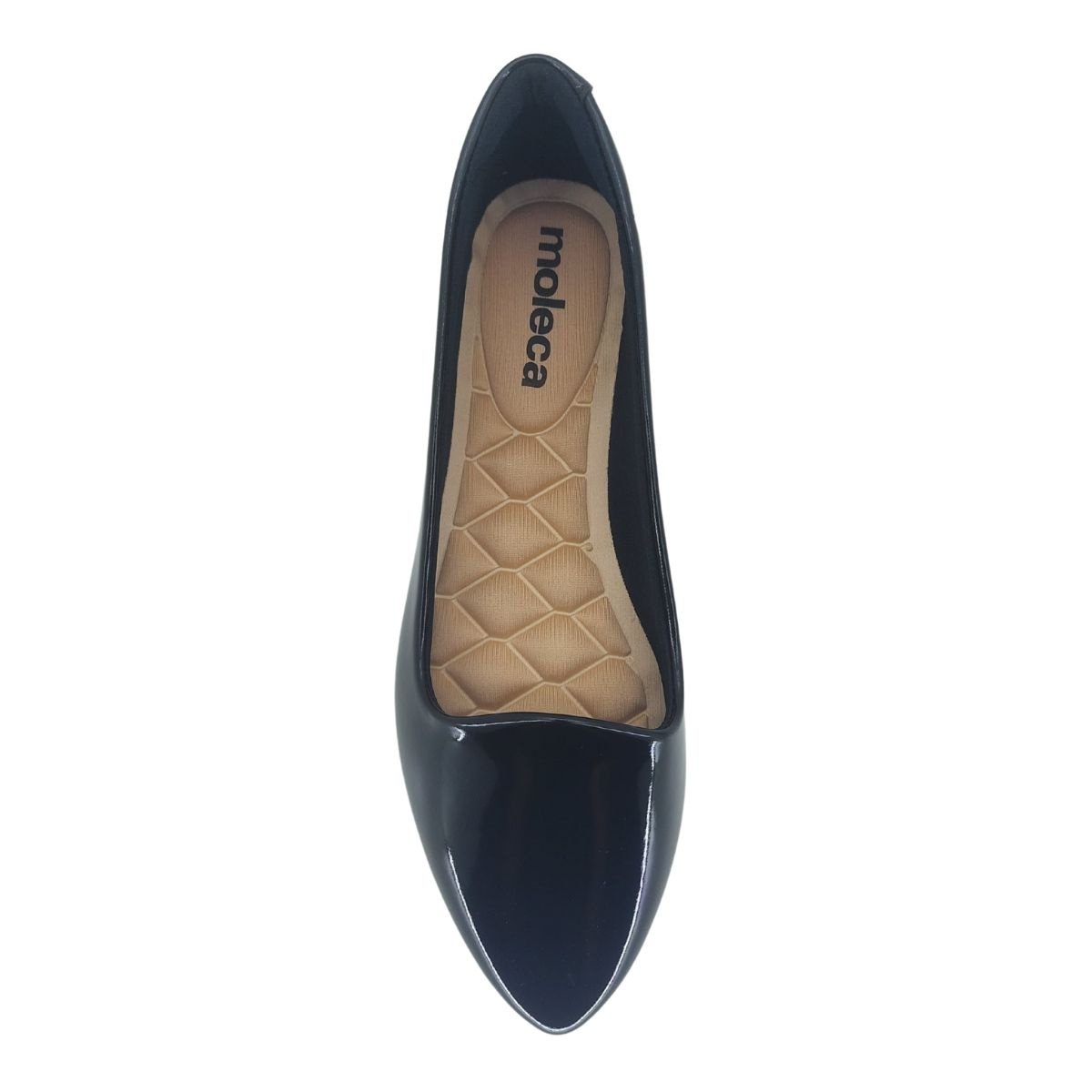 Sapatilha Moleca Verniz 5635816 - Feminino Preto 4