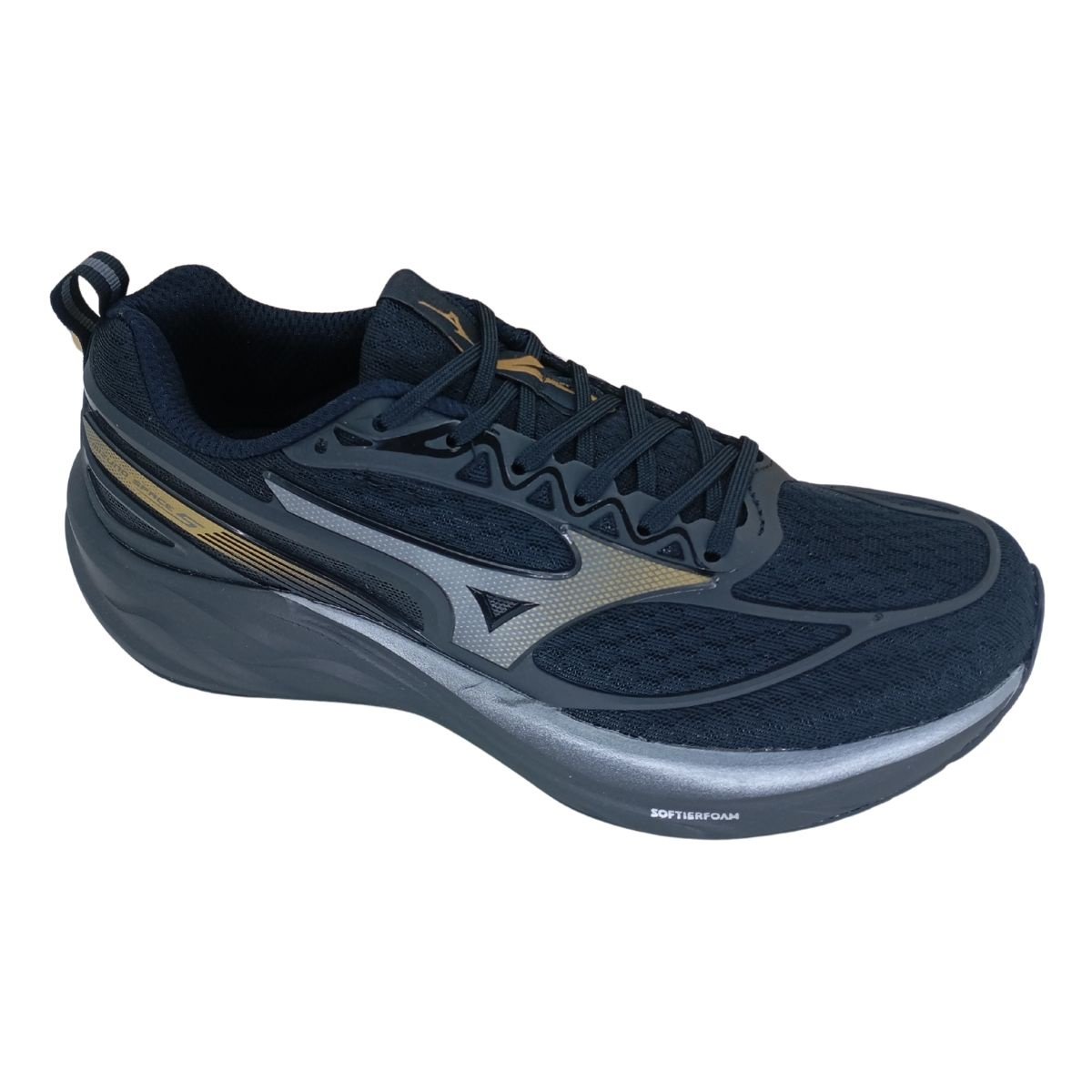 Tênis Mizuno Space 5 Esportivo - Masculino Preto 1