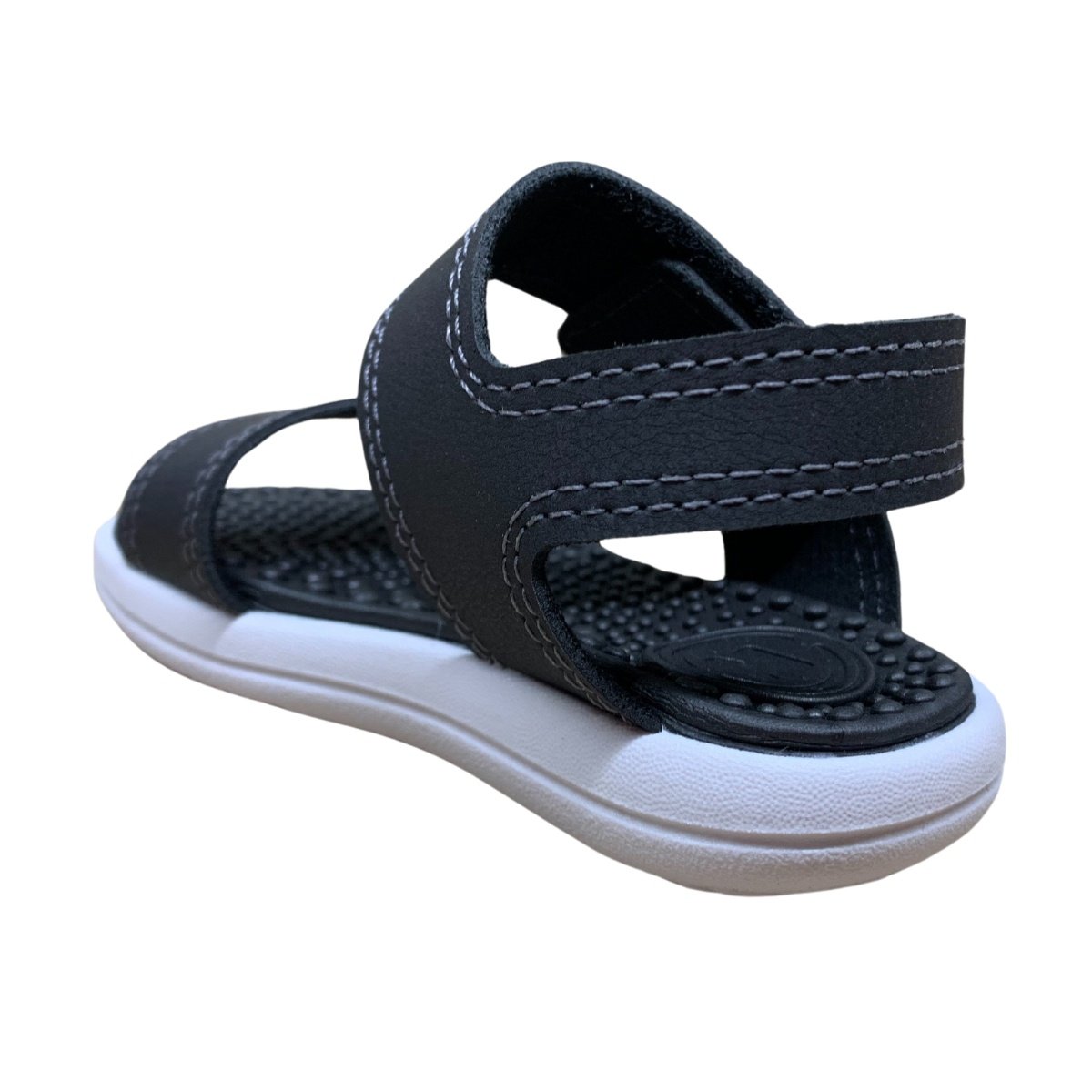 Sandália Molekinho Napa Floter Rustico 2619210 - Infantil Preto 4