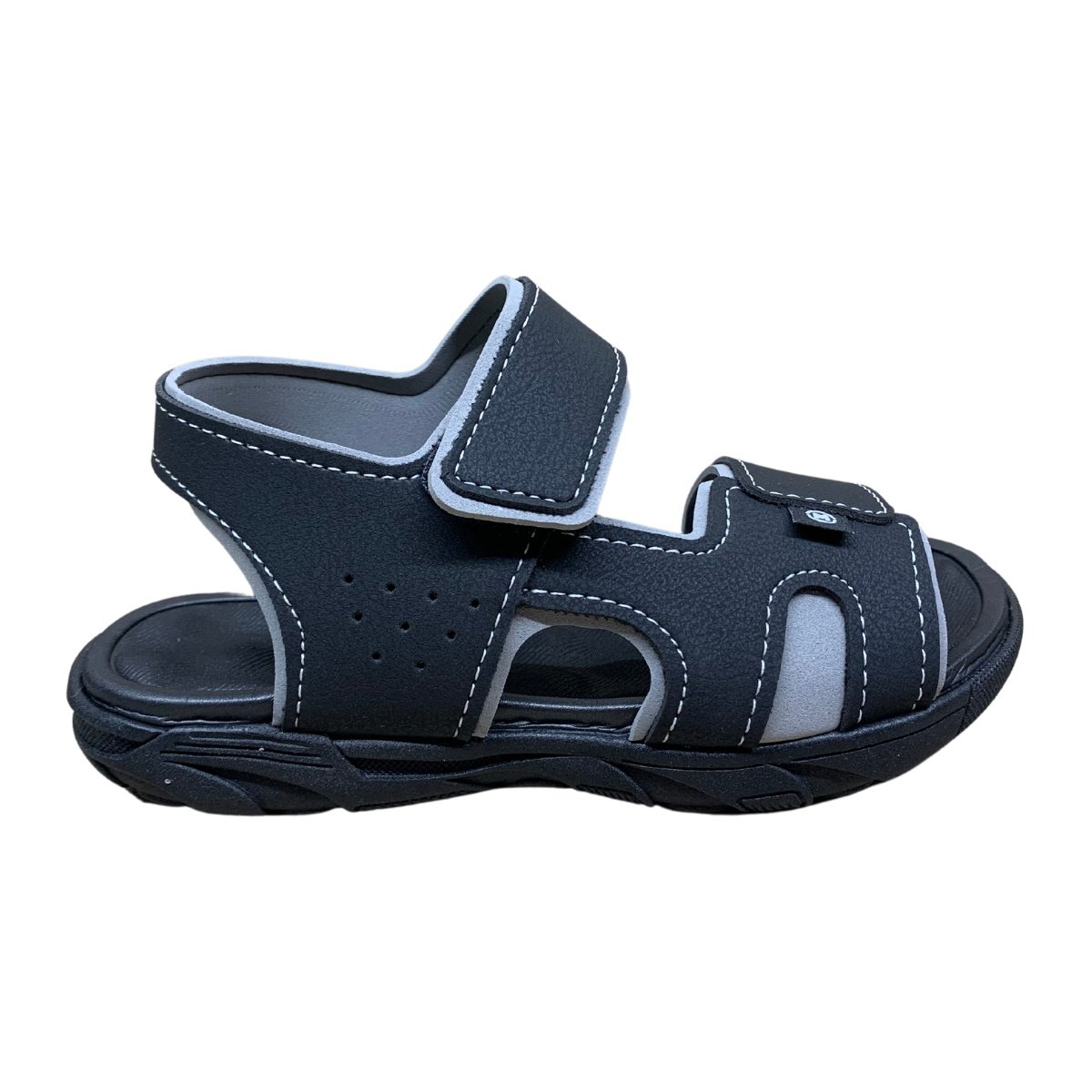 Sandália Molekinho Papete 2400139 - Juvenil Preto 1