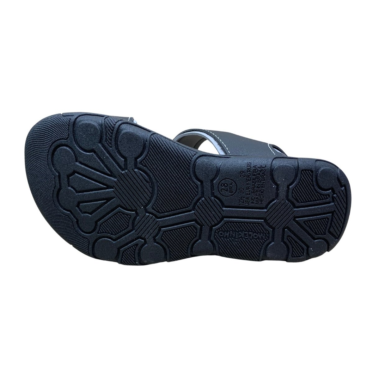 Sandália Molekinho Papete 2400139 - Juvenil Preto 5