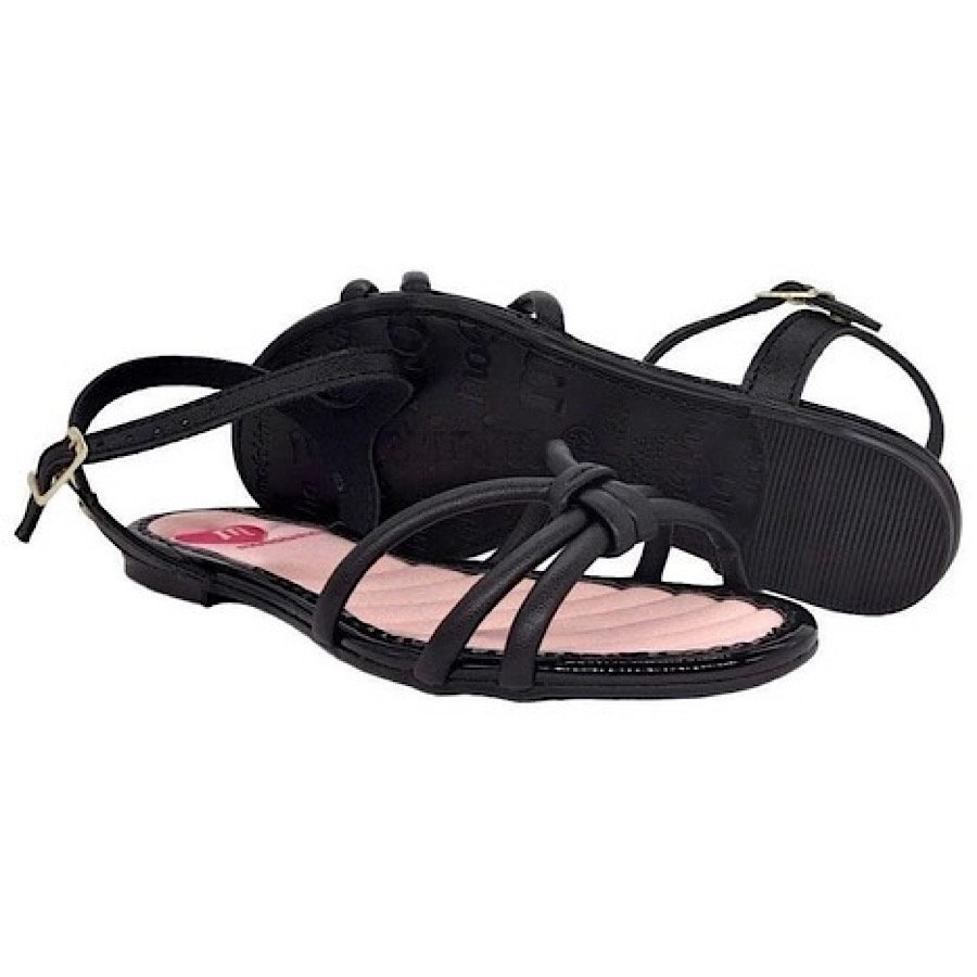 Sandália Molekinha com Tiras 2157877 - Feminino Preto 4