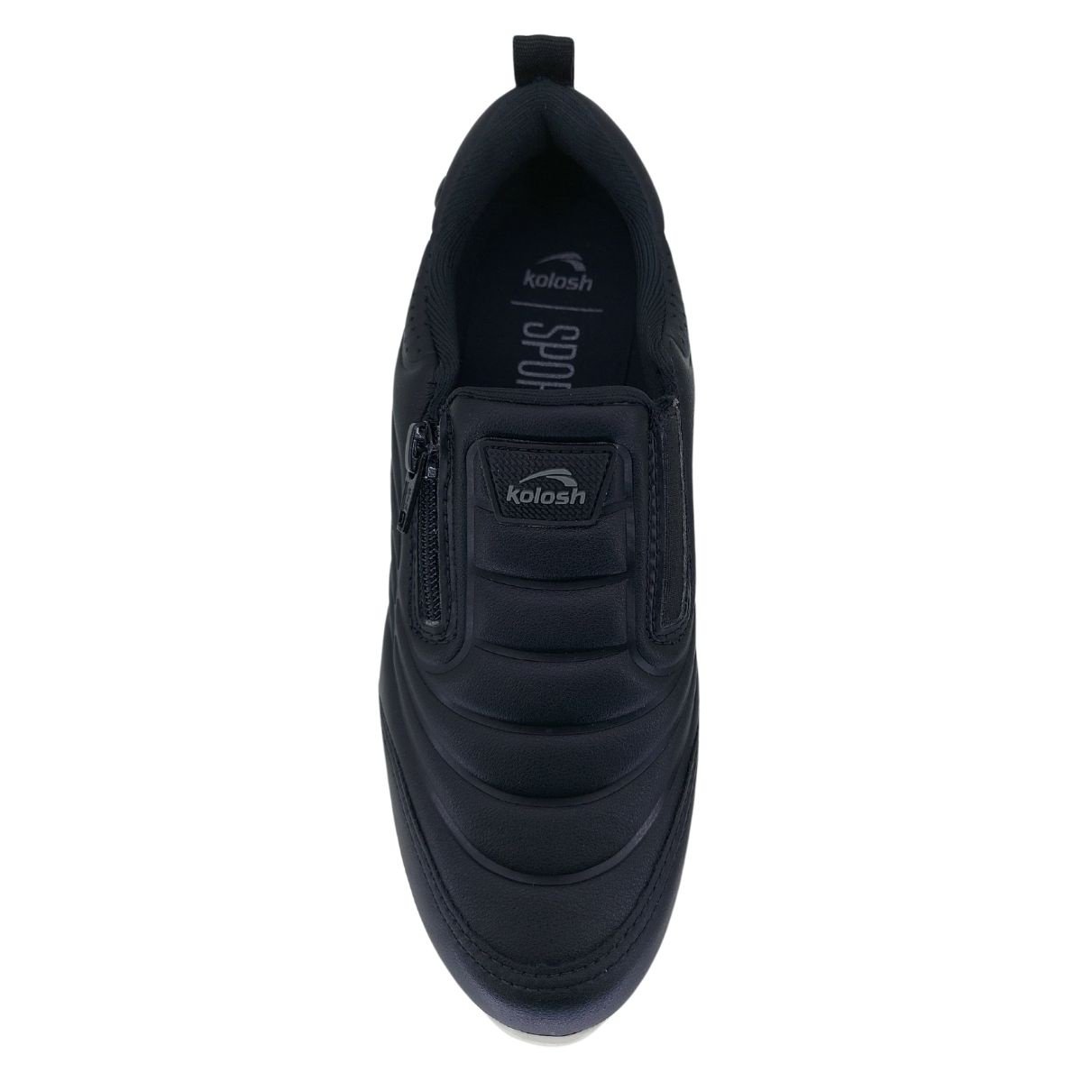 Tênis Kolosh Esportivo de Calce Fácil K7032A  - Feminino Preto 4
