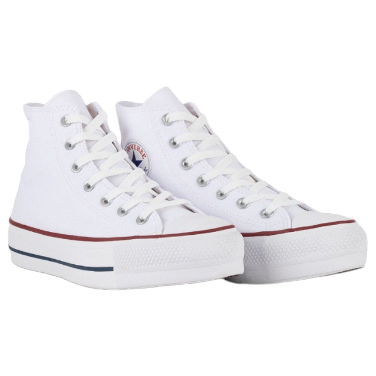Tênis Cano Alto Converse All Star Platform CT0494 Branco 2
