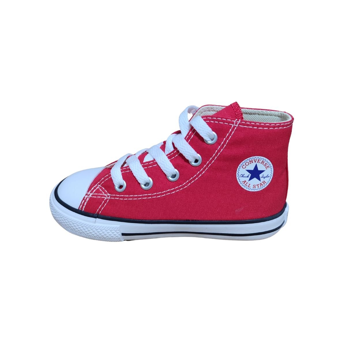 Tênis Converse Chuck Taylor All Star Cano Alto CK0003 Vermelho 4