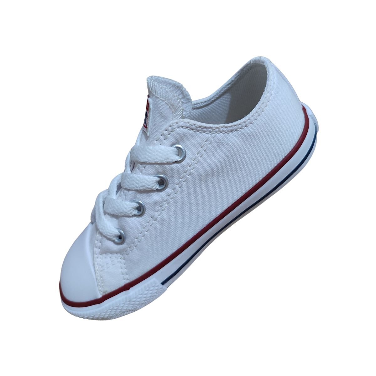 Tenis Converse All Star Chuck Taylor CK0001 - Infantil Branco 3