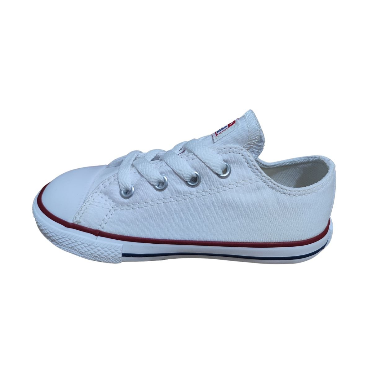Tenis Converse All Star Chuck Taylor CK0001 - Infantil Branco 4