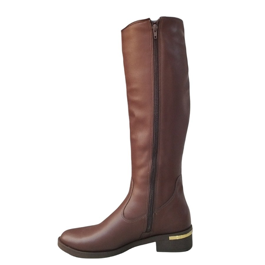 Bota Bebecê Montaria Cano Longo 1834210 - Feminino Marrom 2