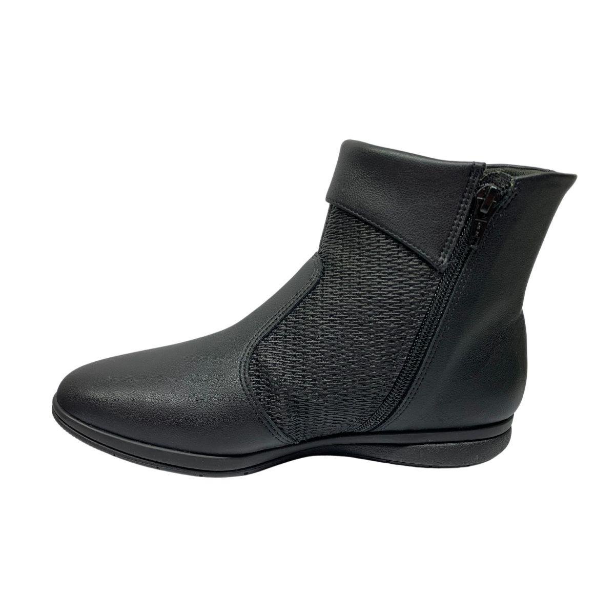 Bota Piccadilly Cano Mèdio 261028 - Feminino Preto 2