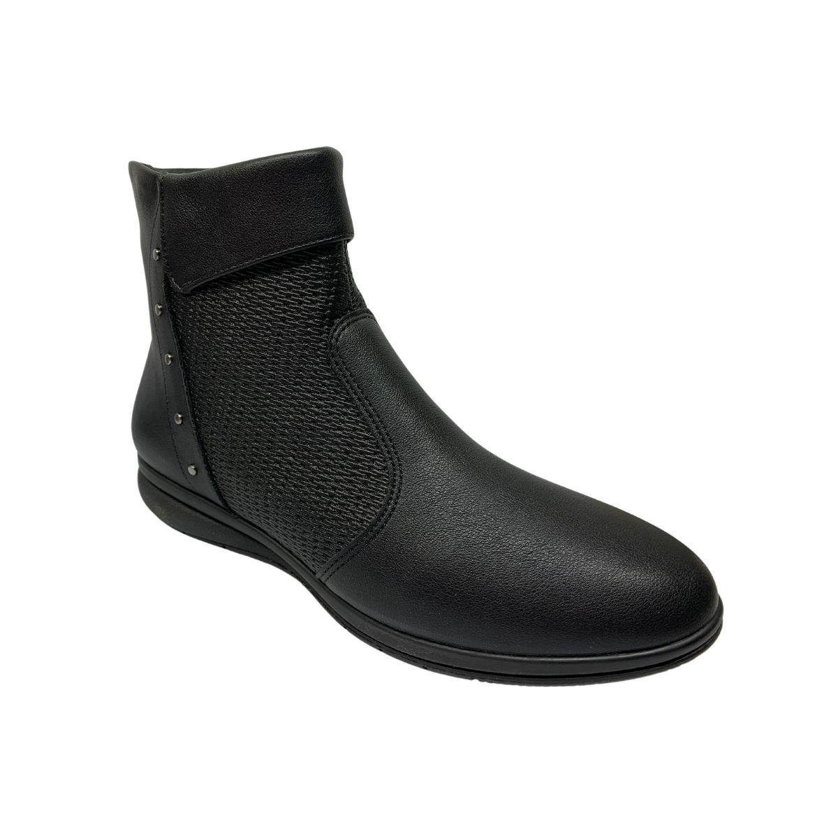 Bota Piccadilly Cano Mèdio 261028 - Feminino Preto 3