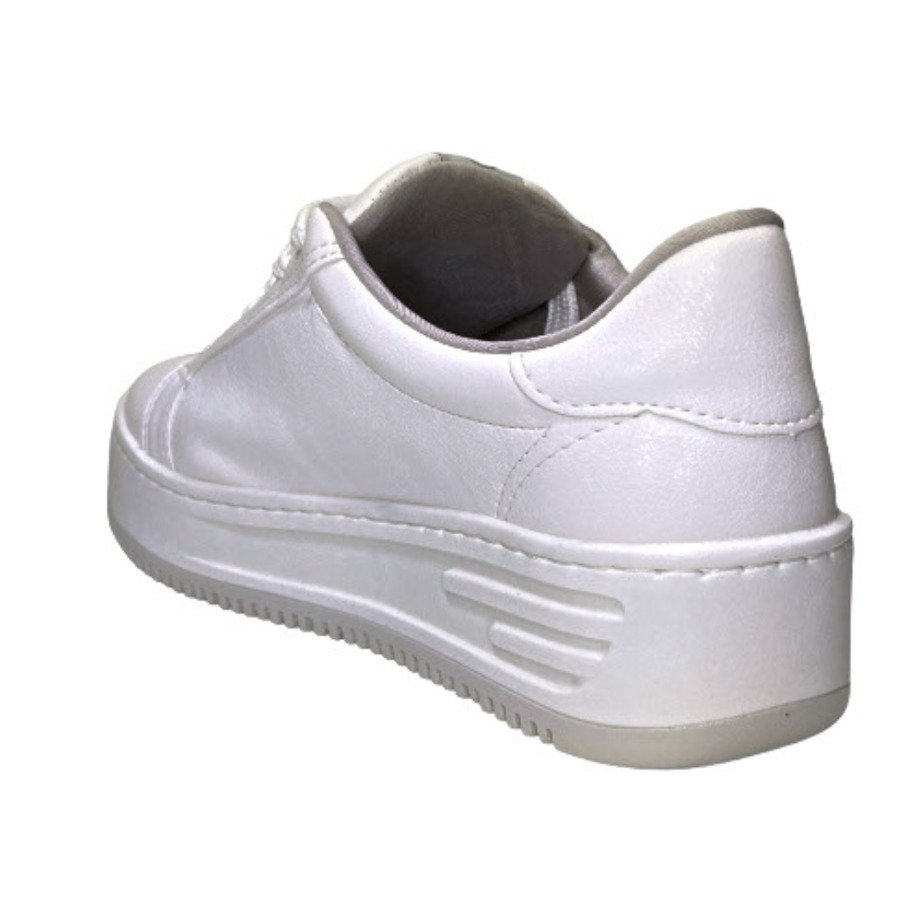Tênis Via Marte Casual Flatform 065001 - Feminino Branco 5