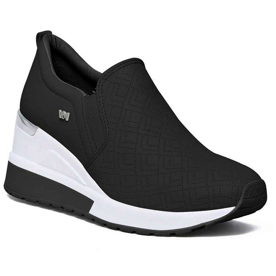 Tênis Via Marte Anabela Slip On 231901 Feminino Preto Renner