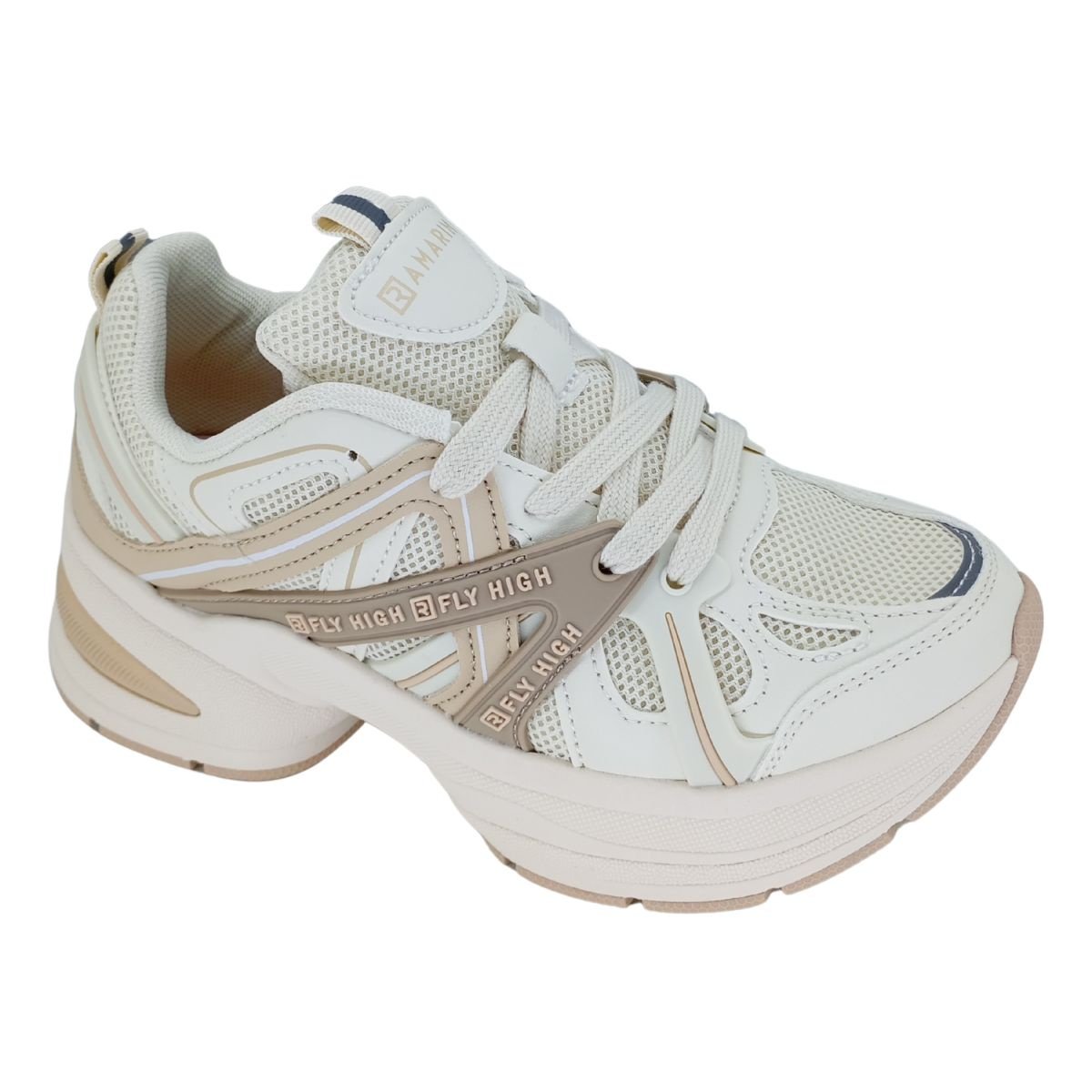 Tênis Ramarim Casual Almond 2581131 - Feminino