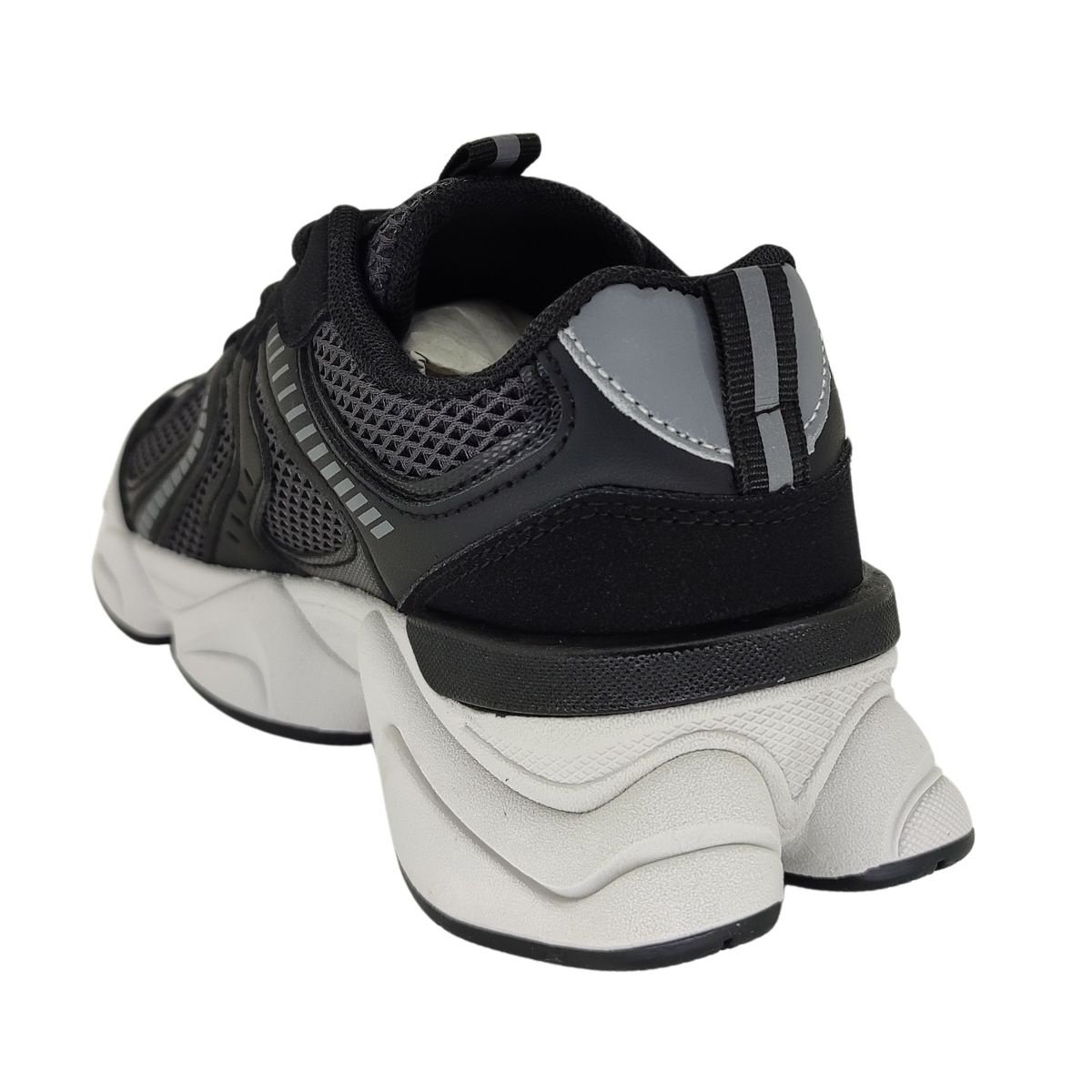 Tênis Casual Almond Ramarim 2590131 - Feminino Preto/Branco 4