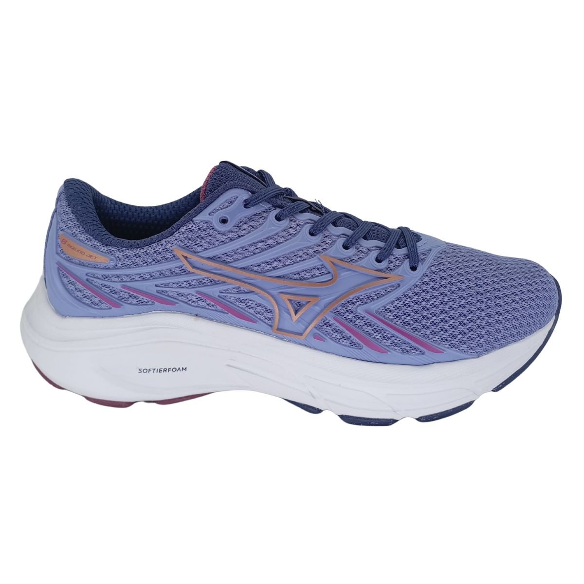 Tênis Mizuno Esportivo Jet 8 - Feminino Lilás 2