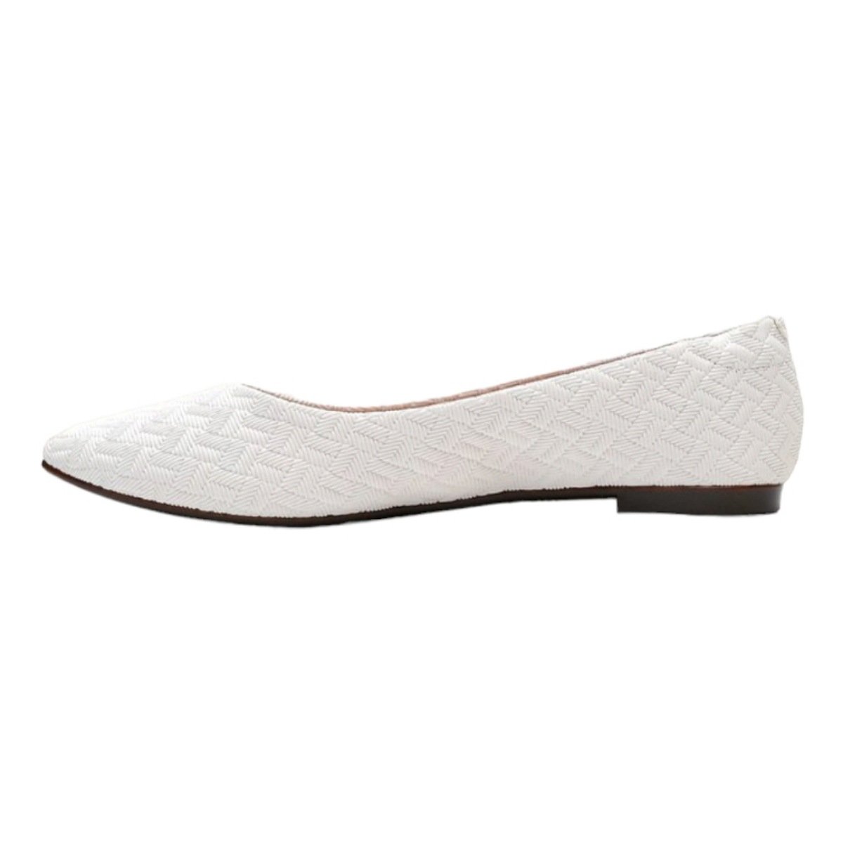 Sapatilha Moleca Napa Trama 5635800 - Feminino Branco 2