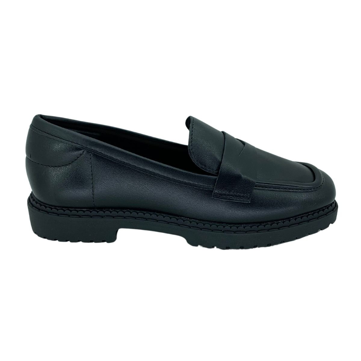 Sapato Moleca Mocassim Napa 5823100 - Feminino Preto 2