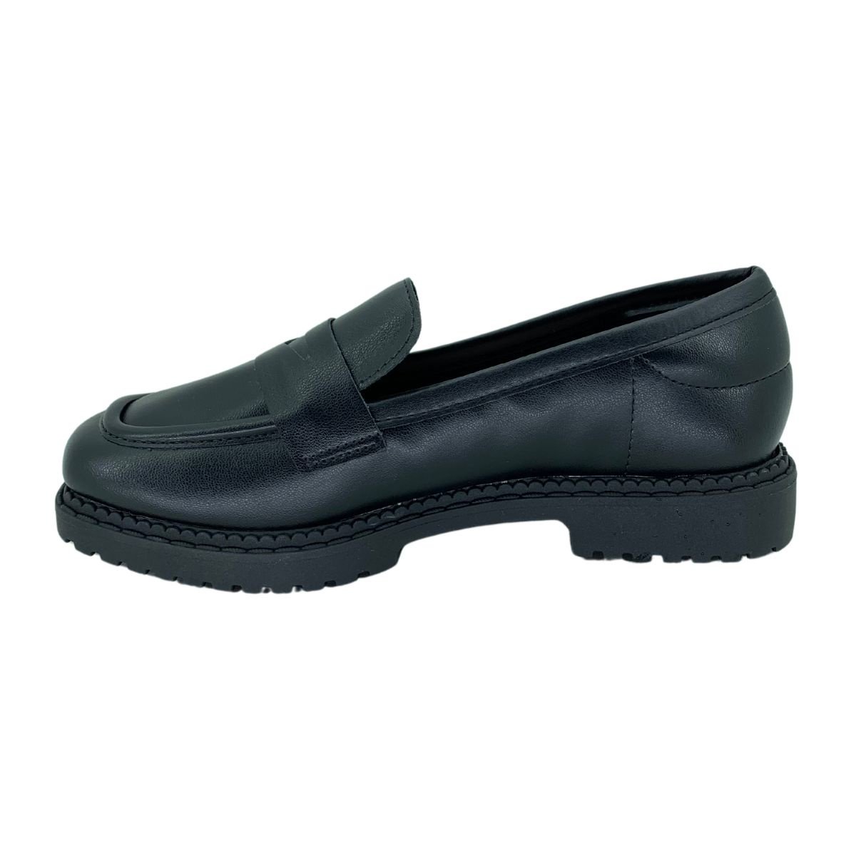 Sapato Moleca Mocassim Napa 5823100 - Feminino Preto 3