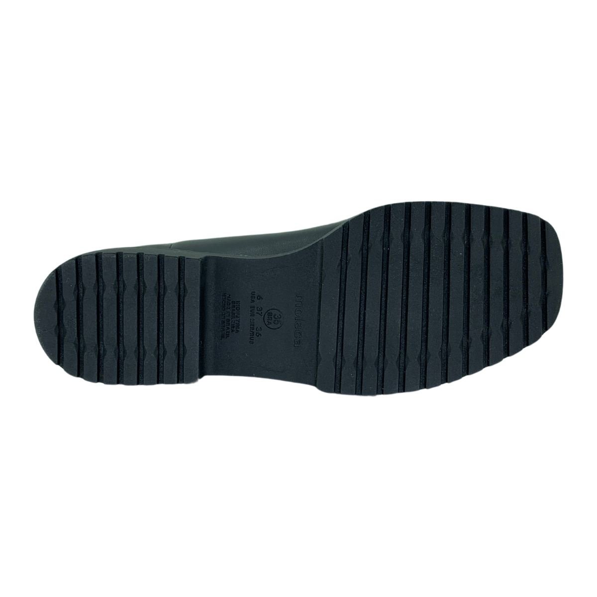 Sapato Moleca Mocassim Napa 5823100 - Feminino Preto 6