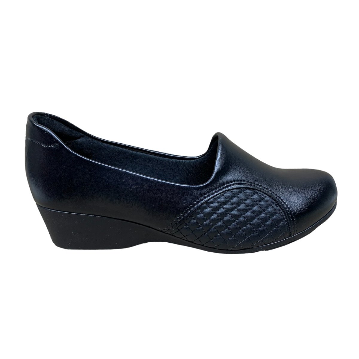 Sapato Modare Anabela Napa 7014229 - Feminino Preto 1