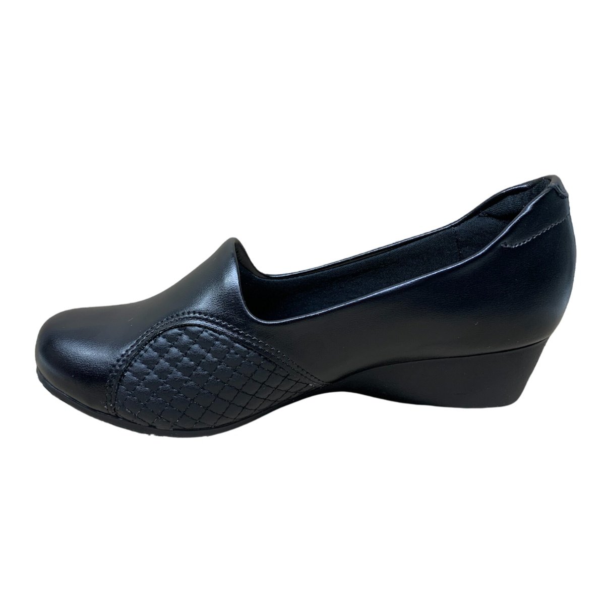 Sapato Modare Anabela Napa 7014229 - Feminino Preto 2