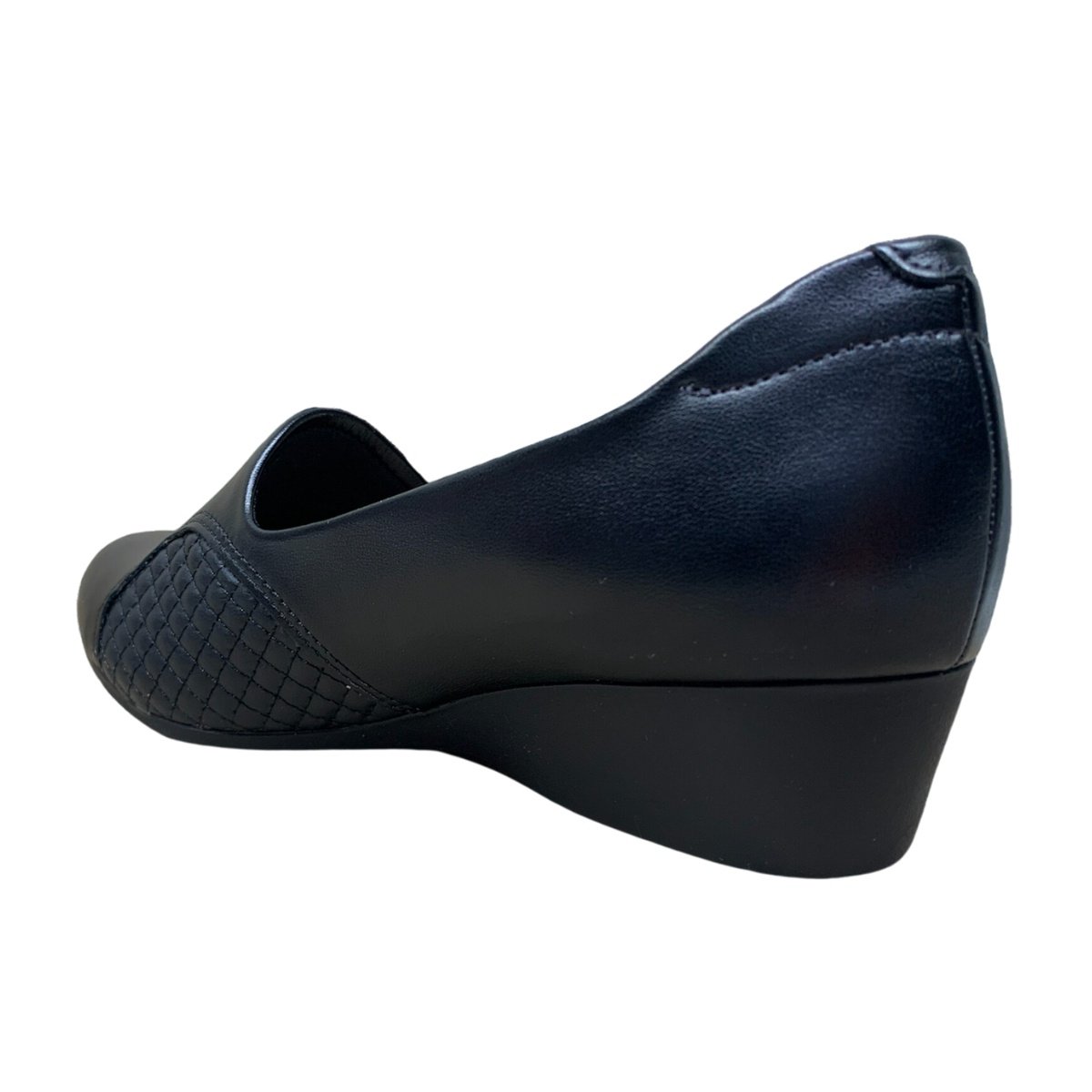 Sapato Modare Anabela Napa 7014229 - Feminino Preto 4