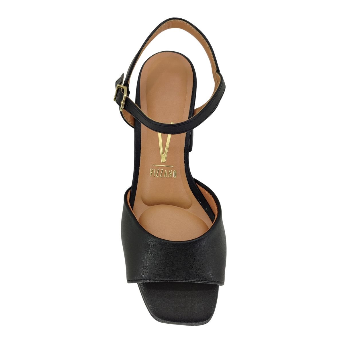 Sandália Vizzano Pelica Salto Bloco 6472207 - Feminino Preto 4