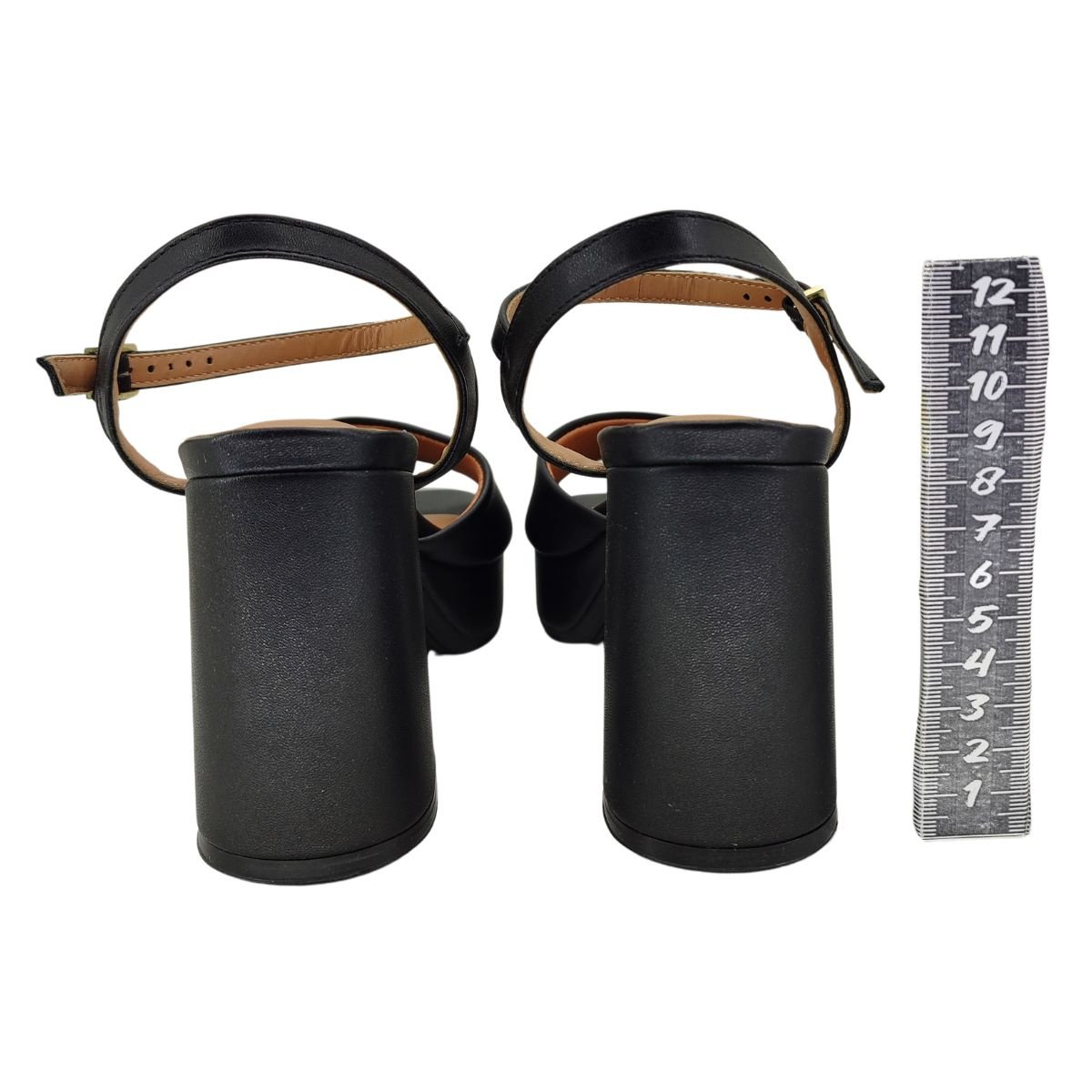 Sandália Vizzano Pelica Salto Bloco 6472207 - Feminino Preto 6