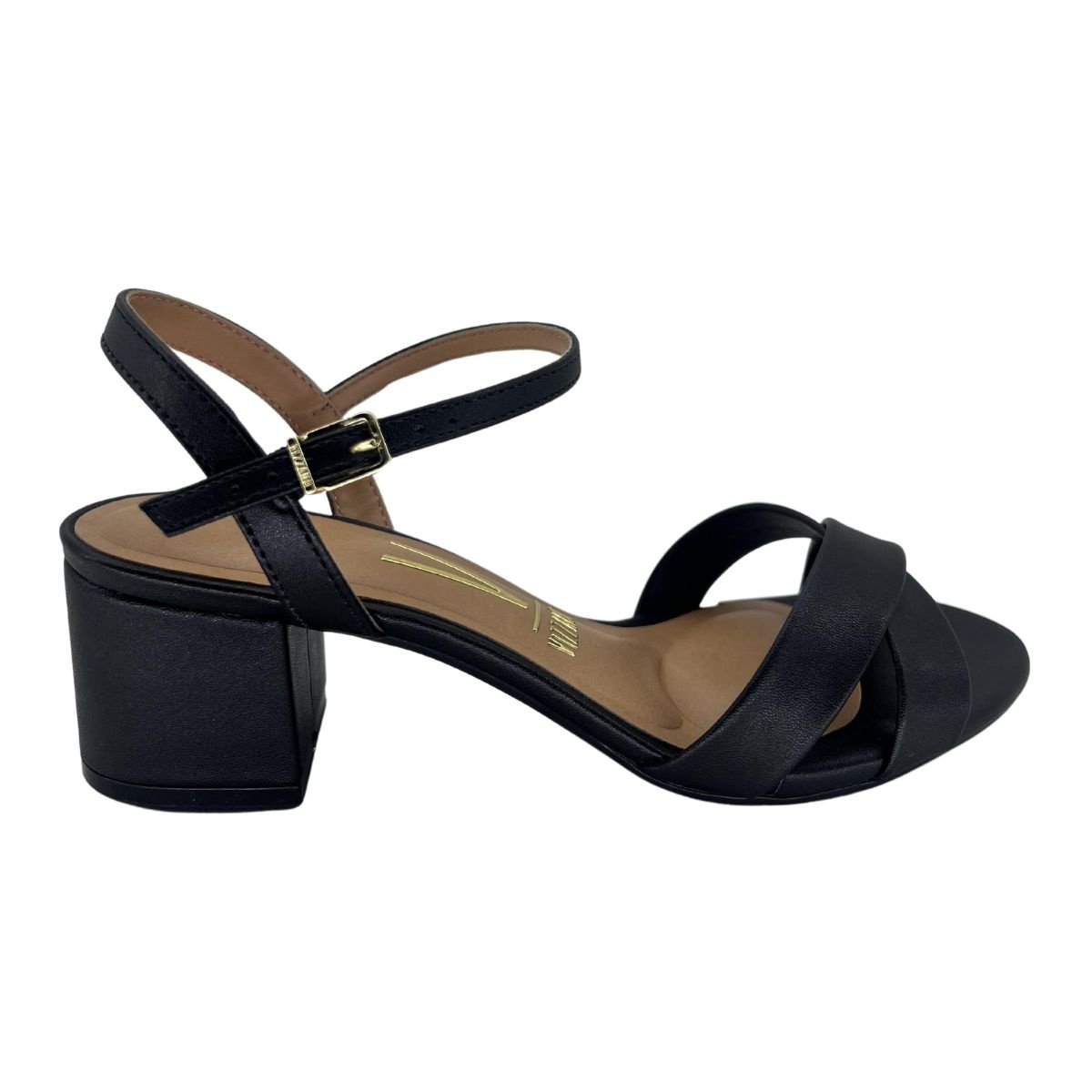 Sandália Vizzano Salto Bloco 6291927 - Feminino Preto 3