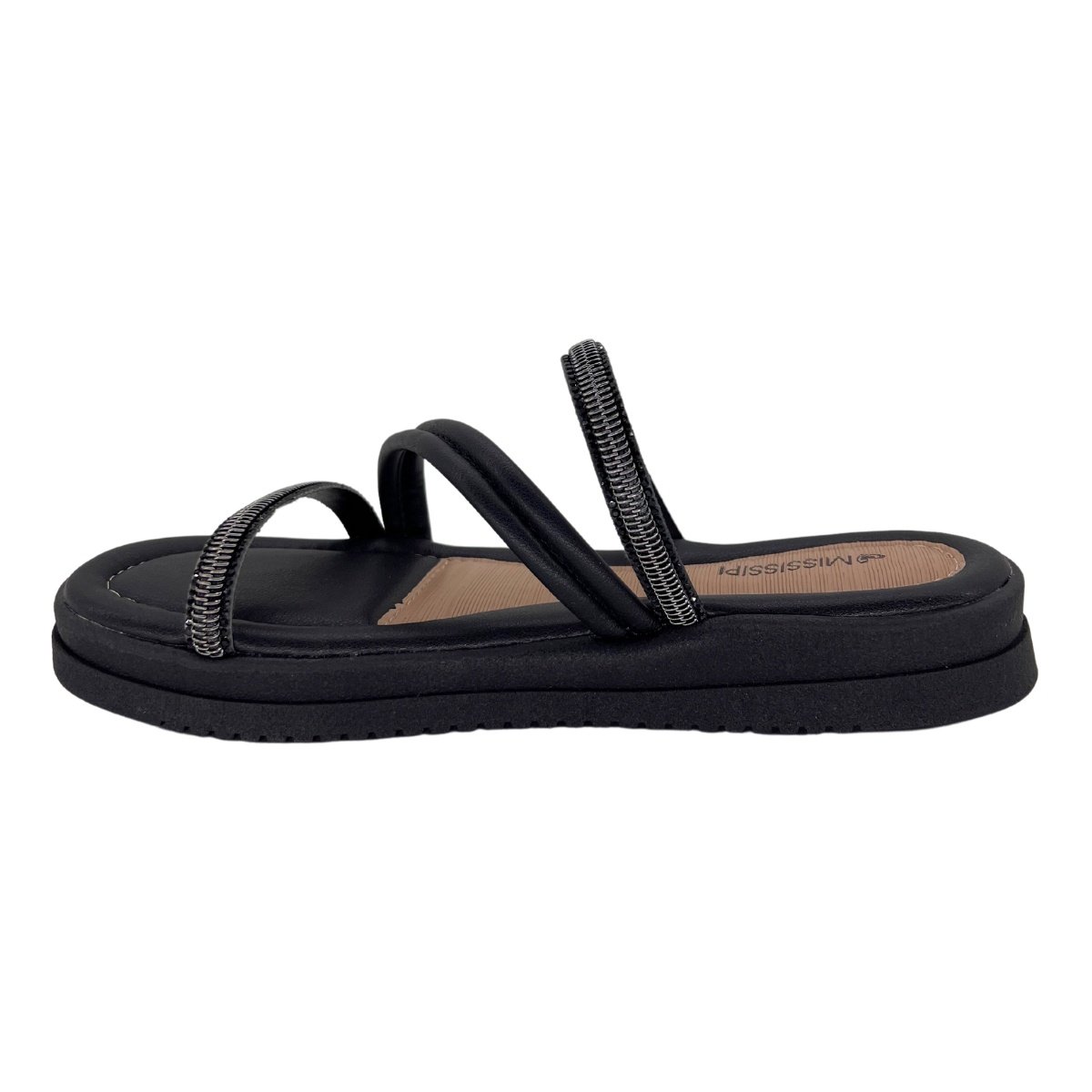 Sandália Mississipi Slide Flatform 531 - Feminino Preto 3