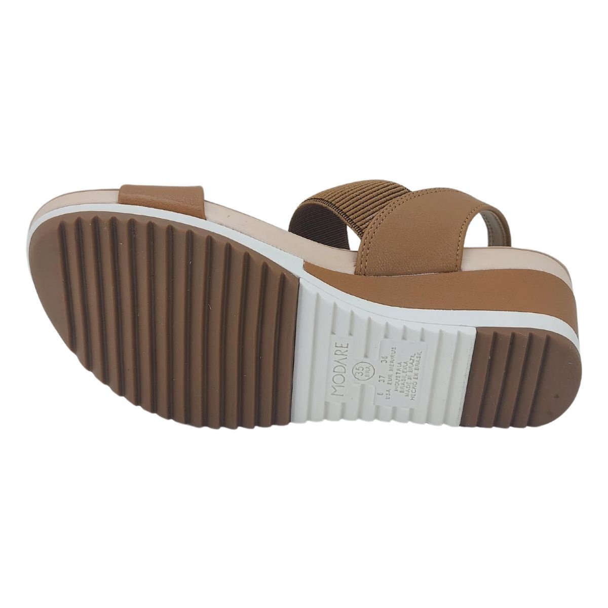 Sandália Modare Anabela 7123107 - Feminino Marrom 6