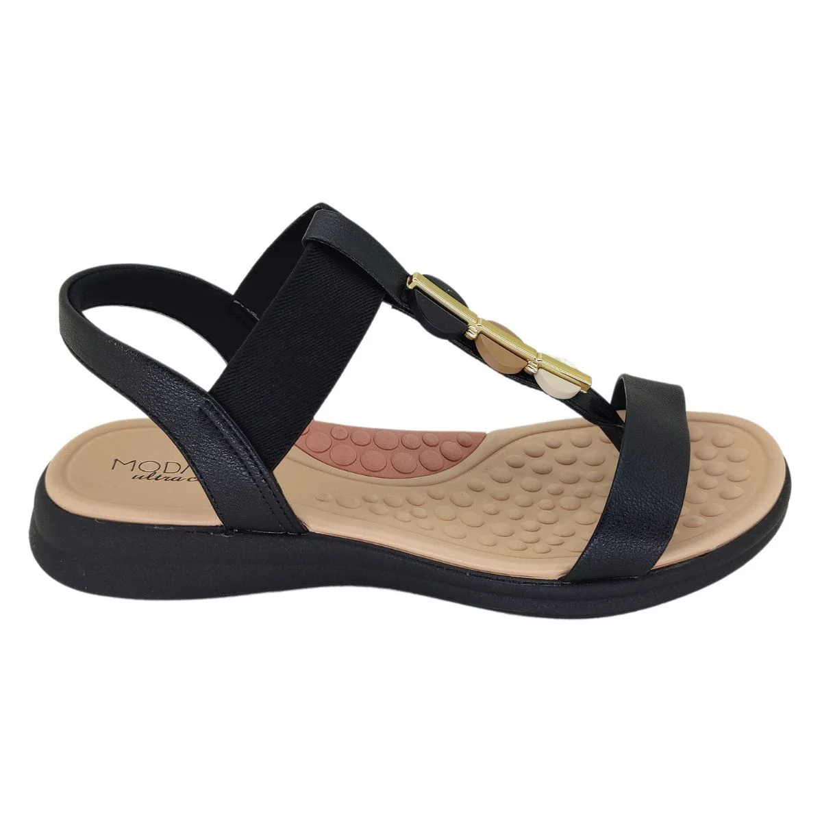 Sandália Modare Elástico 7174109 - Feminino Preto 2