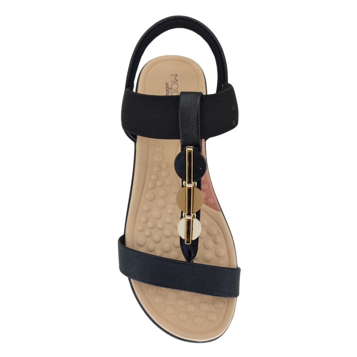 Sandália Modare Elástico 7174109 - Feminino Preto 4