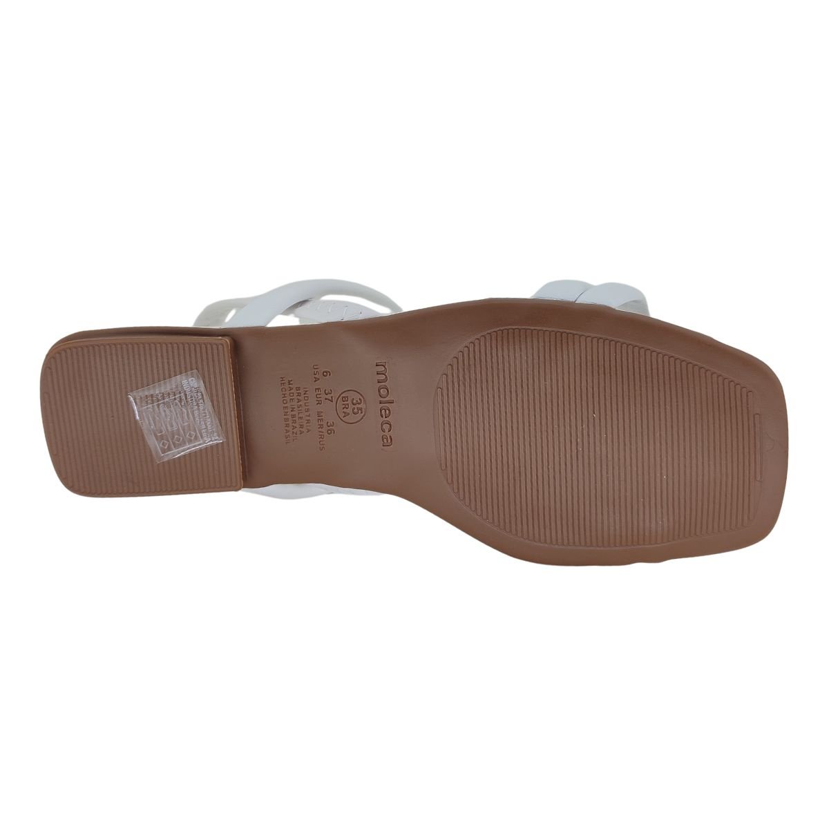 Sandália Moleca Tira Pronta 5462111 - Feminino Branco 5