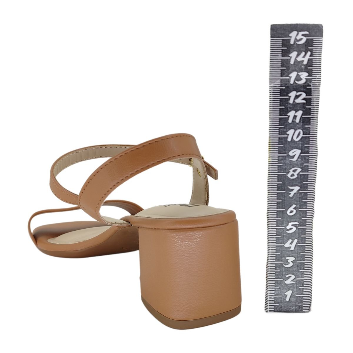 Sandália Moleca Salto Bloco 5496101 - Feminino Marrom 5