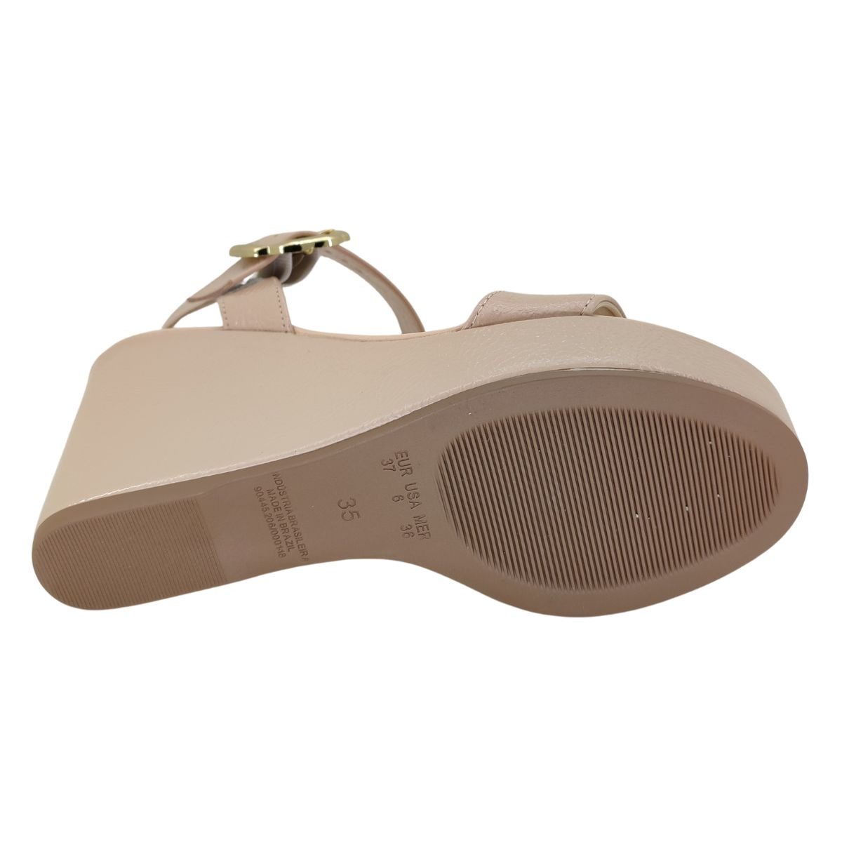 Sandália Bebecê Anabela 2913461 - Feminino Nude 5