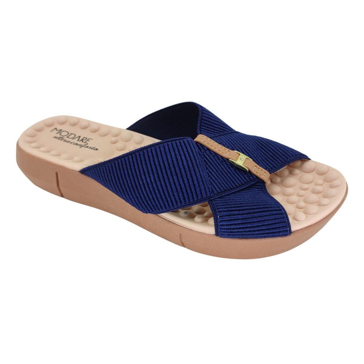 Tamanco Modare Elástico 7142101 - Feminino Azul 1