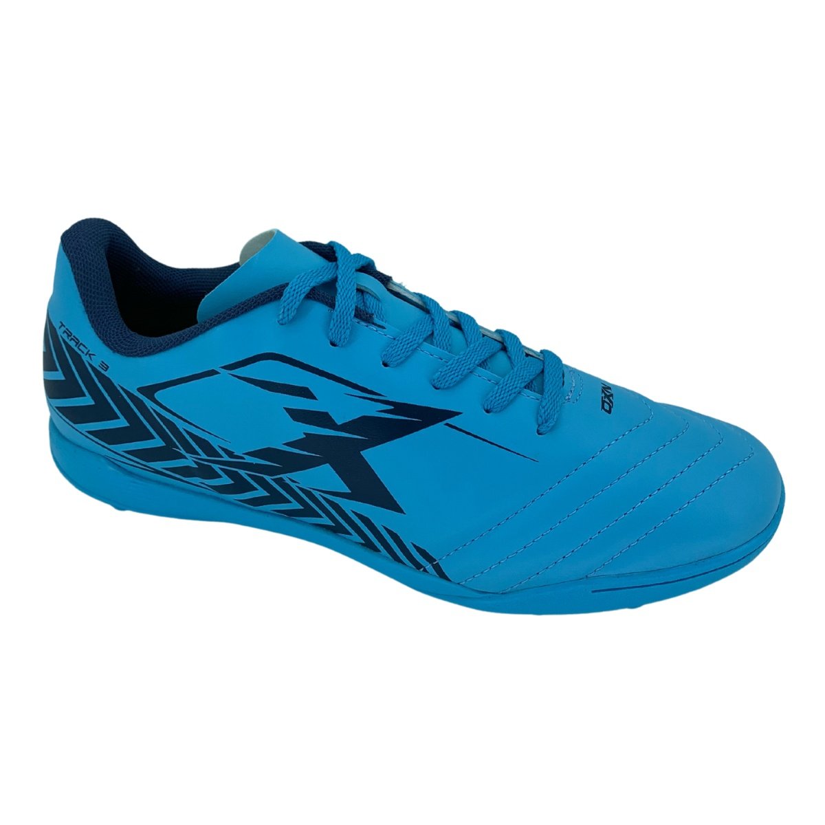 Chuteira OXN Track 3 Society Strike  - Masculino Azul 1