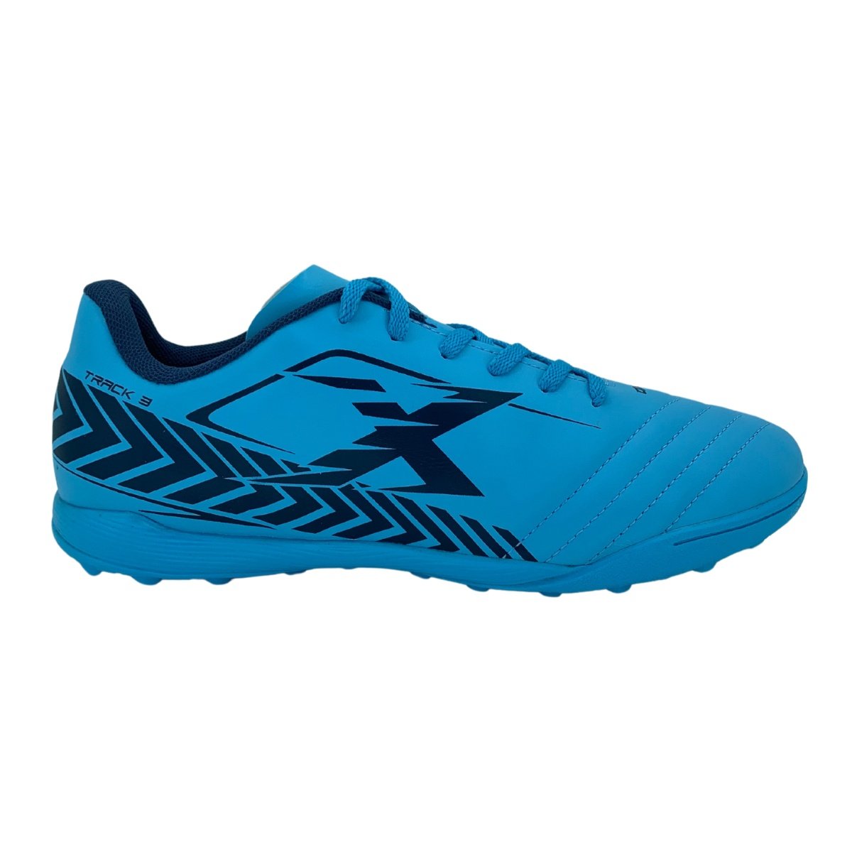 Chuteira OXN Track 3 Society Strike  - Masculino Azul 2