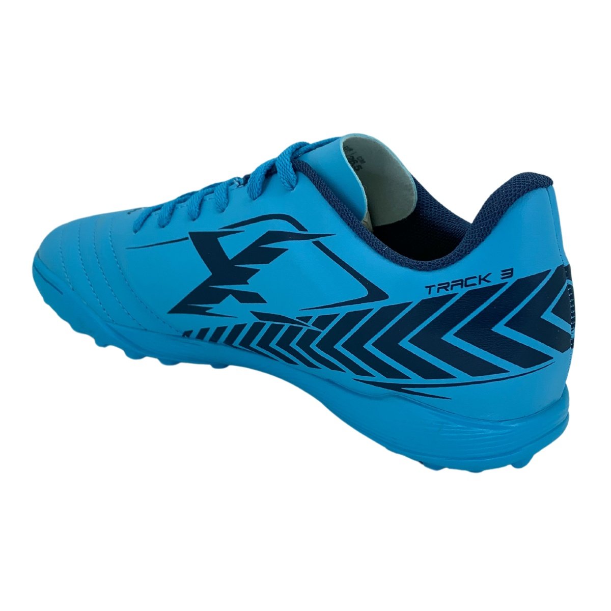 Chuteira OXN Track 3 Society Strike  - Masculino Azul 4