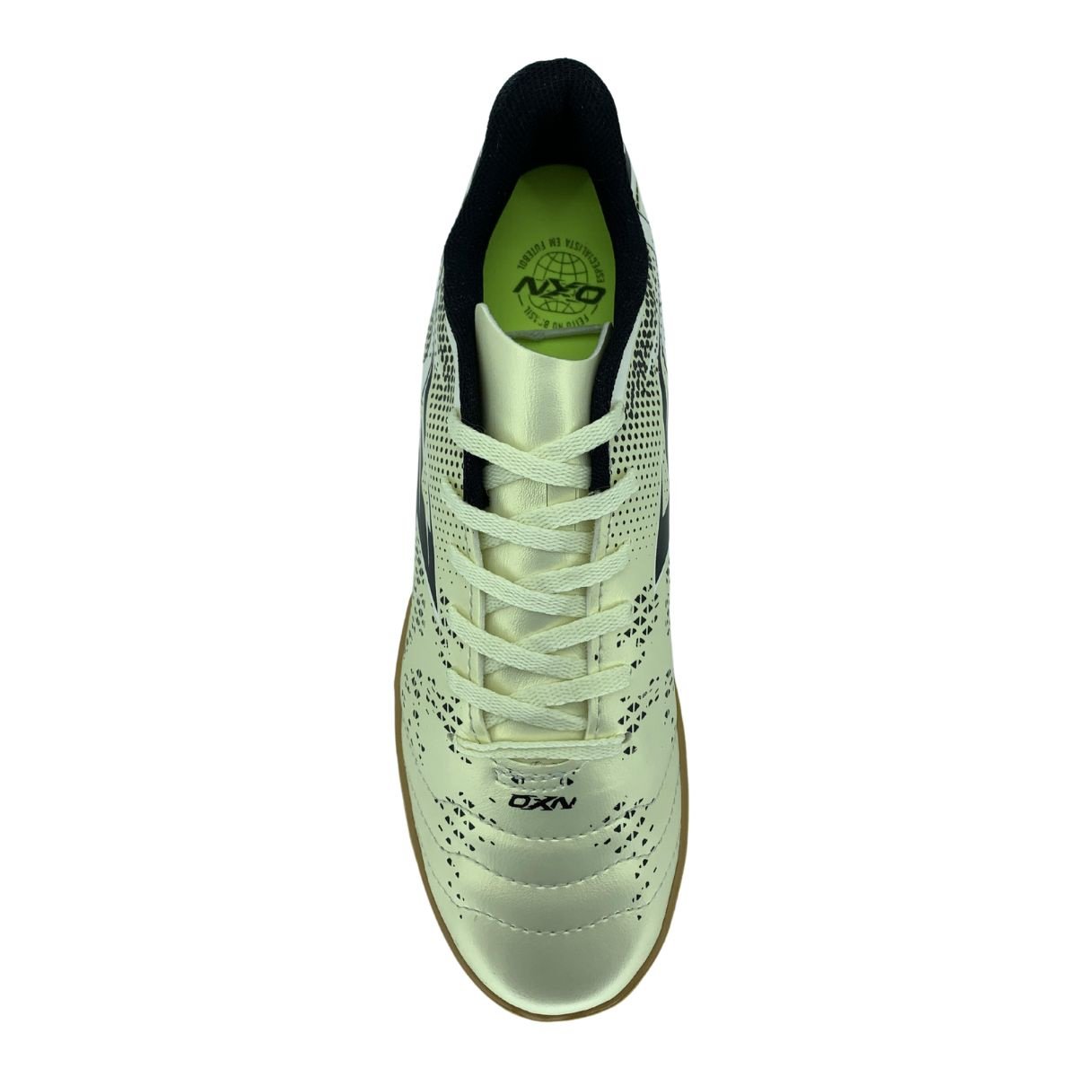 Chuteira Futsal OXN Dynamic 4 - Adulto Bege 4