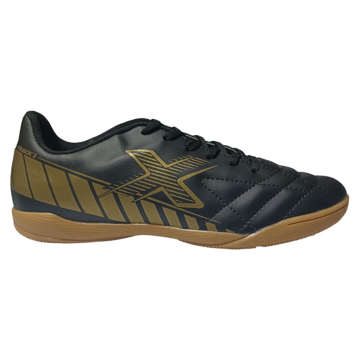 Chuteira OXN Track 2 Indoor Strike - Masculino Preto 1
