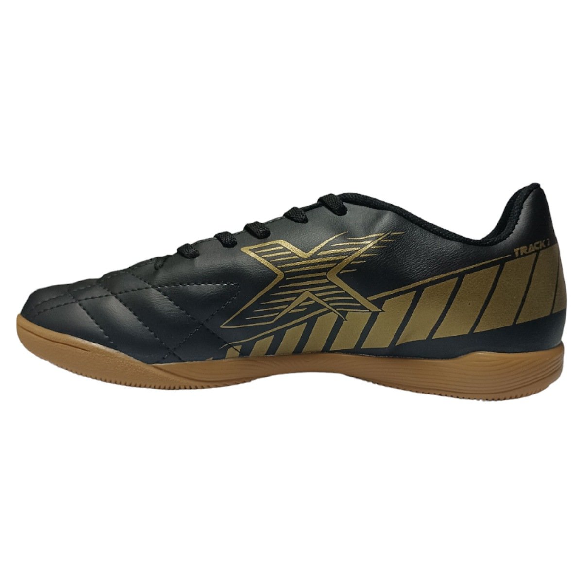 Chuteira OXN Track 2 Indoor Strike - Masculino Preto 2